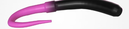 Приманка силиконовая Fresh Lures Flip Worm 3,1 202 черно-сиреневая купить,NaN