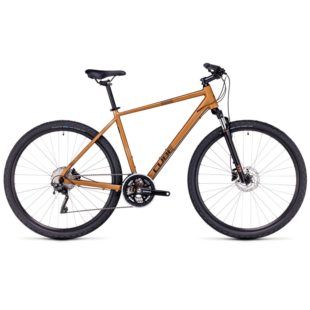 Велосипед Cube Nature Pro 16" 29" gold-black купить,NaN