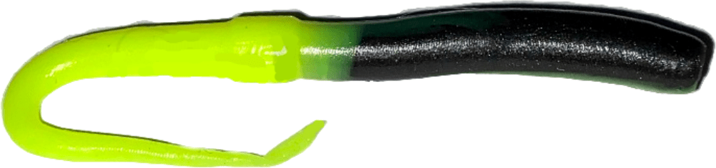 Приманка силиконовая Fresh Lures Flip Worm 3,1 233 черно-желтая