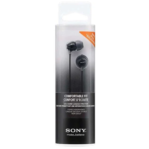 Наушники Sony MDR-EX15AP черные