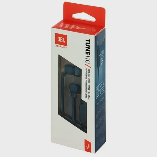 Наушники JBL T110 JBLT110BLU Blue
