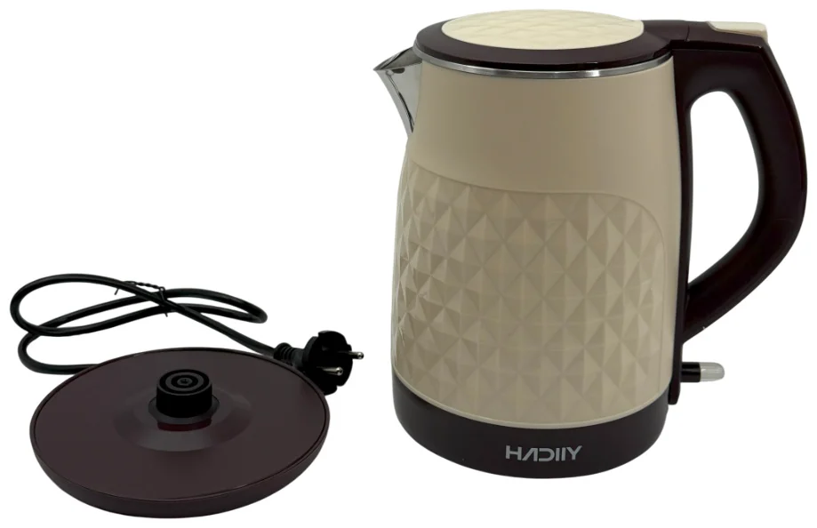 Электрочайник Hadiiy HD-588c Black Beige - ForteMarket Электрочайник Hadiiy HD-588c Black Beige купить,0