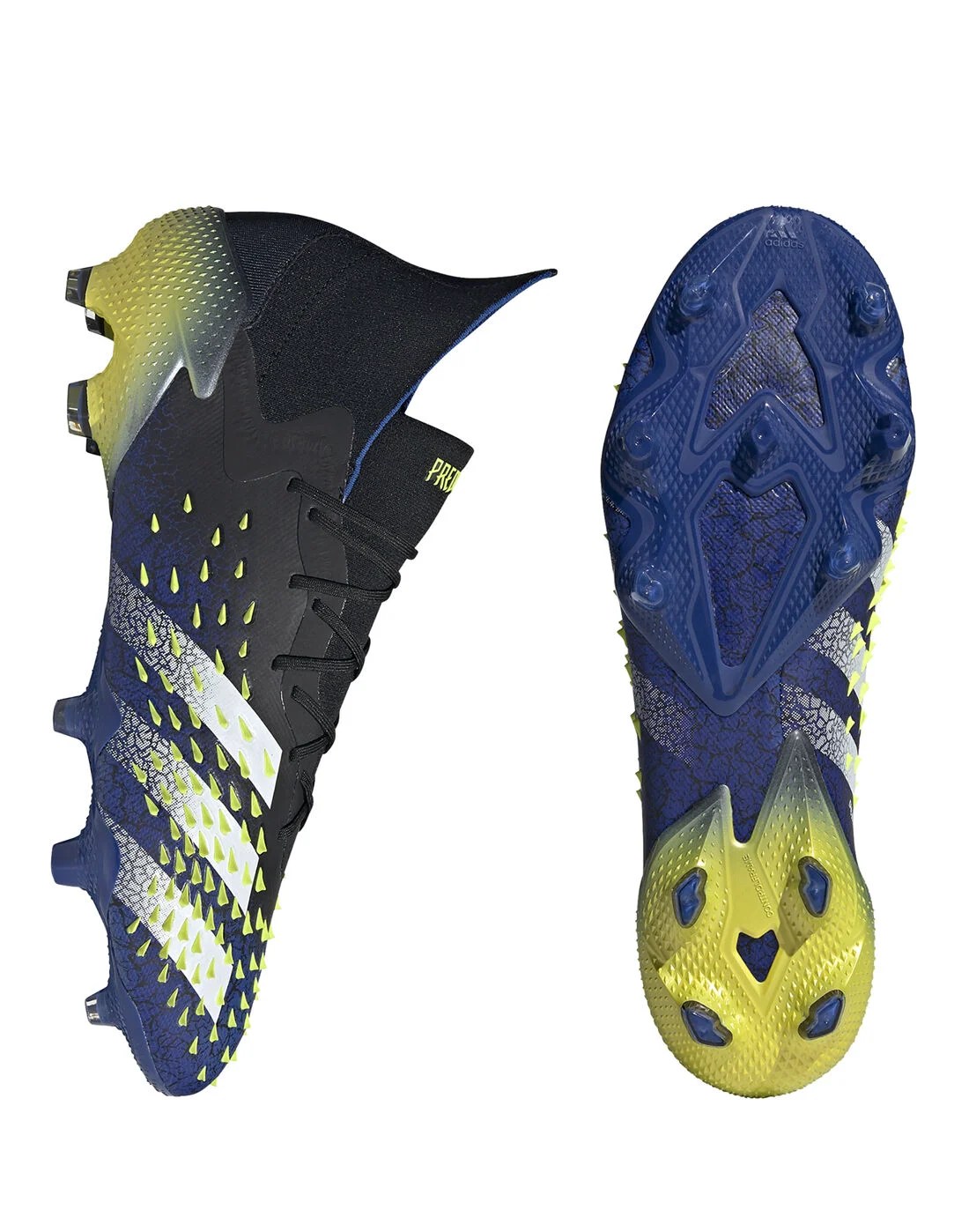 Бутсы Adidas Predator Demonskin 7071 Blue 37