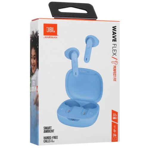 Наушники JBL By Harman Wave Flex Blue купить,NaN