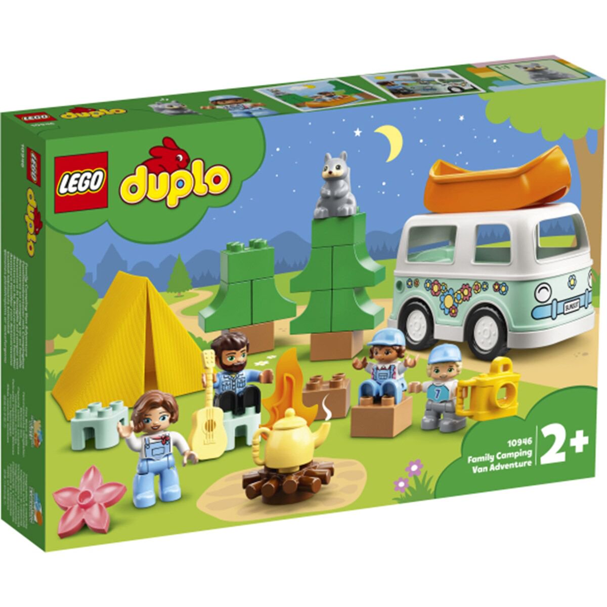 Конструктор Lego Duplo Семейное приключение на микроавтобусе 10946 купить,NaN