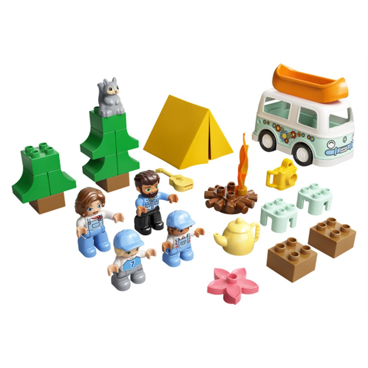 Конструктор Lego Duplo Семейное приключение на микроавтобусе 10946 купить,NaN
