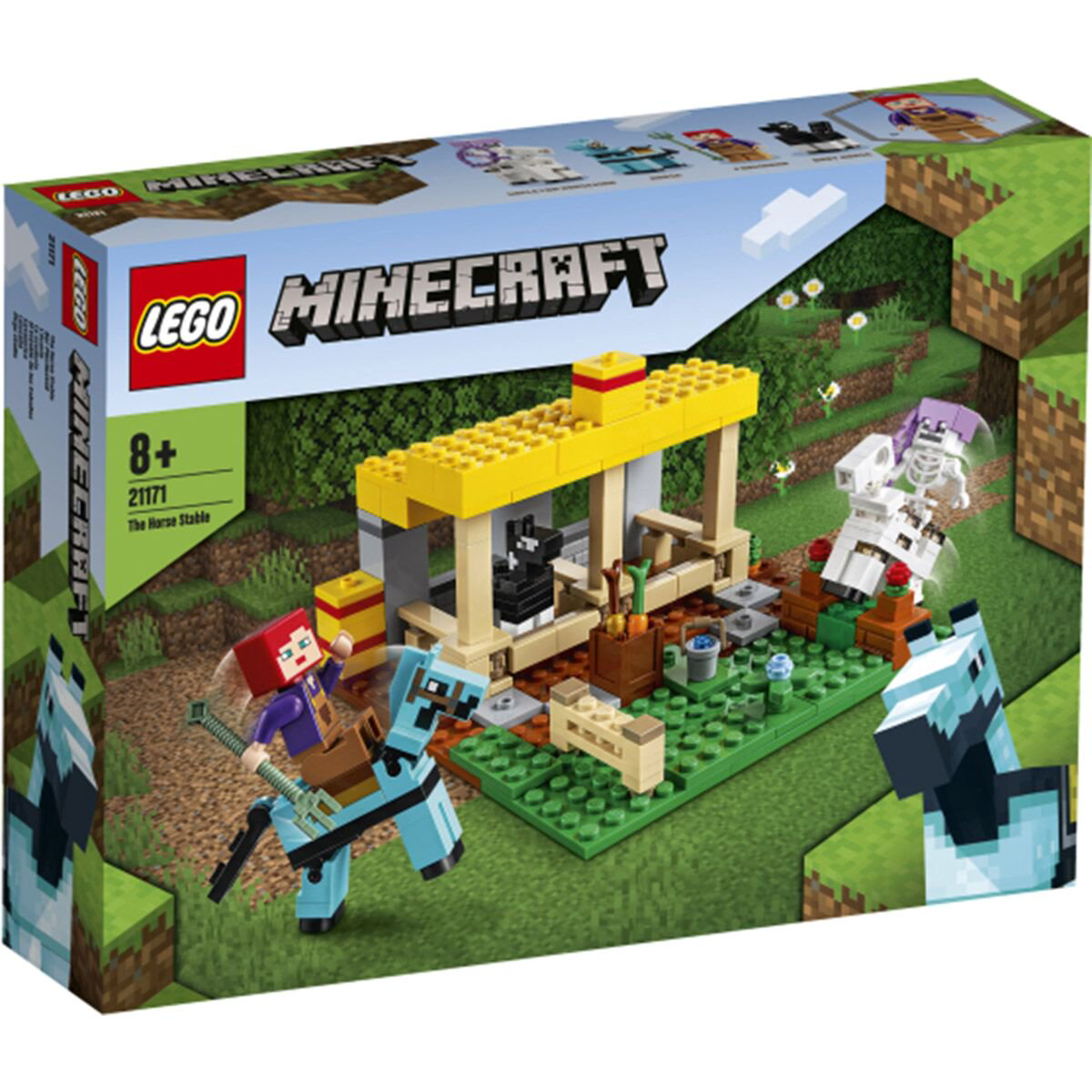 Конструктор Lego Конюшня Minecraft 21171 купить,NaN