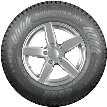 Ikon Tyres (Nokian) Nordman 8 SUV 235/75 R15 105 T с шипами купить,NaN