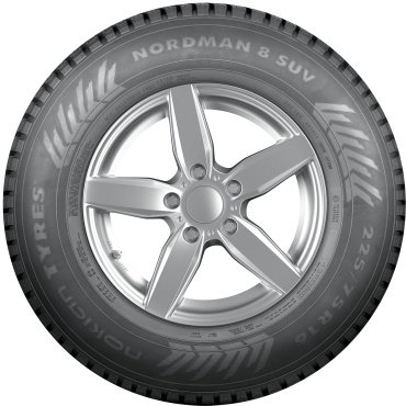 Ikon Tyres (Nokian) Nordman 8 SUV 235/75 R15 105 T с шипами купить,NaN