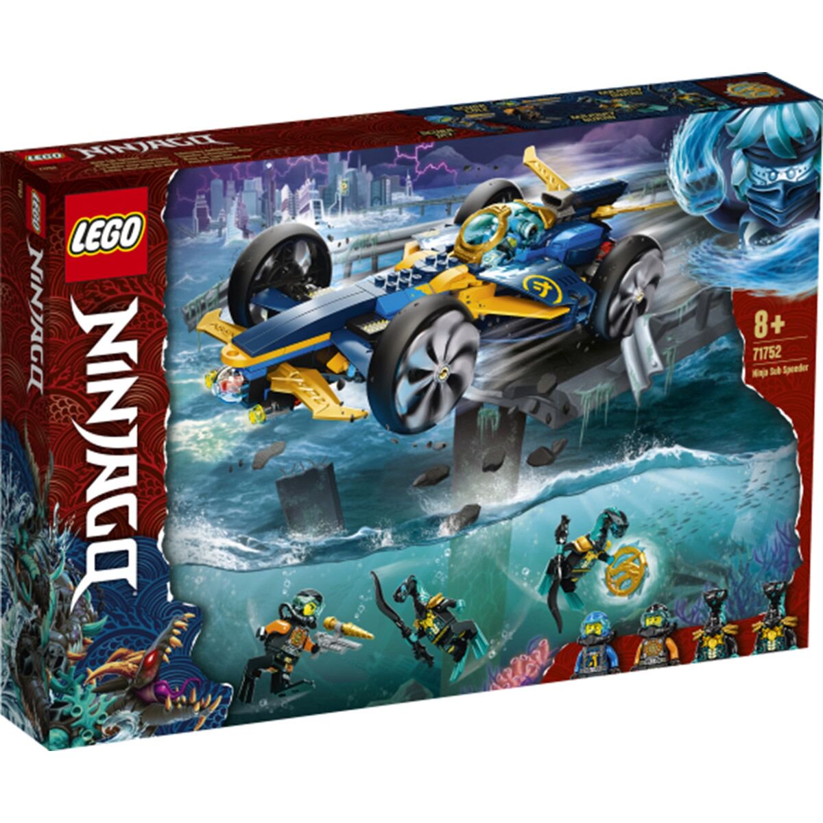 Конструктор Lego Ninjago Спидер-амфибия ниндзя 71752 купить,NaN