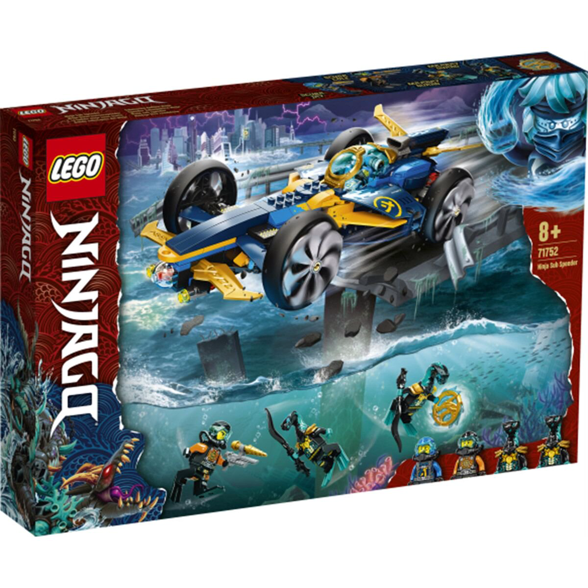 Конструктор Lego Ninjago Спидер-амфибия ниндзя 71752 купить,NaN