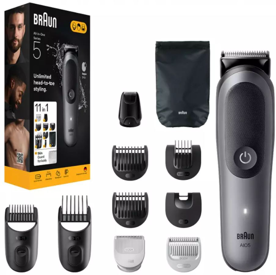 Триммер Braun AIO5560 серый купить,NaN