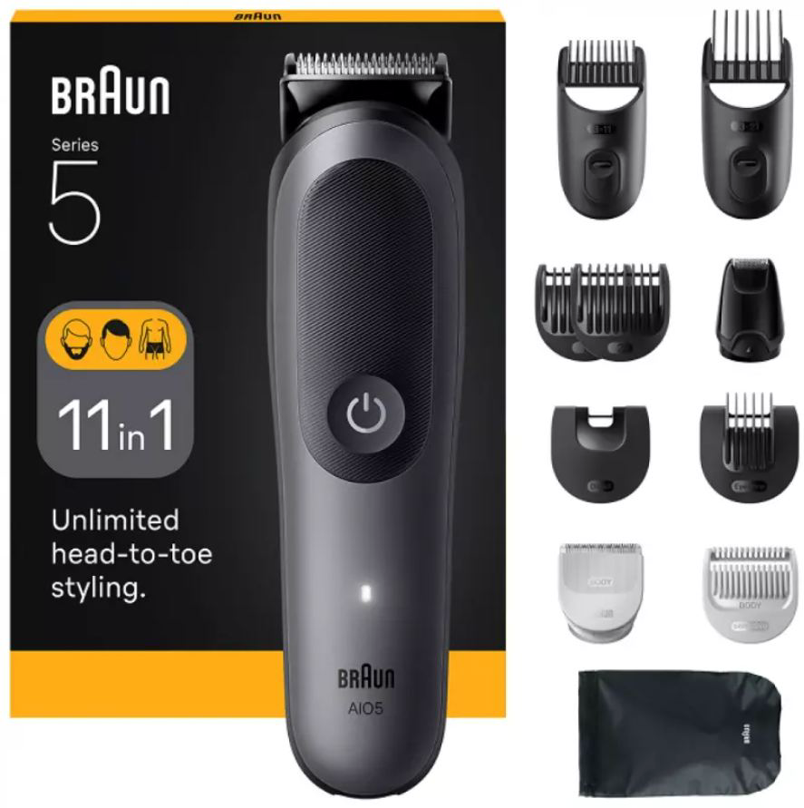 Триммер Braun AIO5560 серый купить,NaN