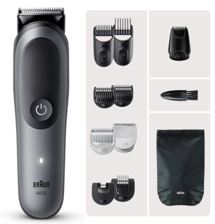 Триммер Braun AIO5560 серый купить,NaN
