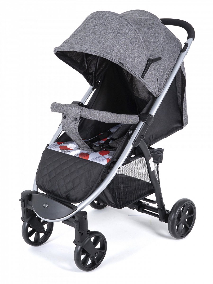 Коляска прогулочная Tomix Bliss V2 HP-706V2 Dark Grey/Black купить,NaN