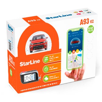 Автосигнализация StarLine A93 V2 2CAN+2LIN