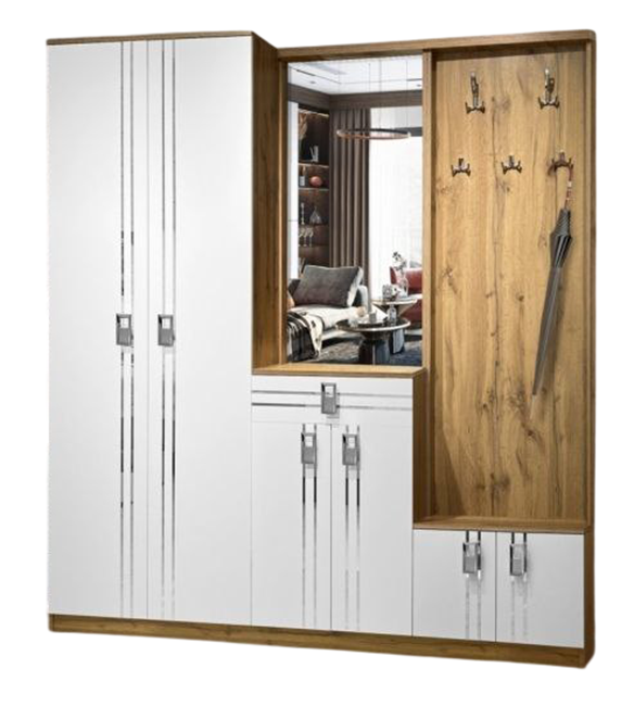 Комплект для прихожей Elegant Импульс 2м 200x42x210см вотан купить,NaN