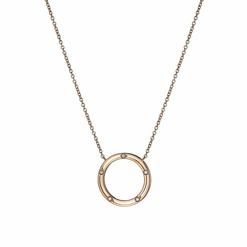 Колье Damiani 14631 д 45см 5,6гр 0,062ct. купить,NaN
