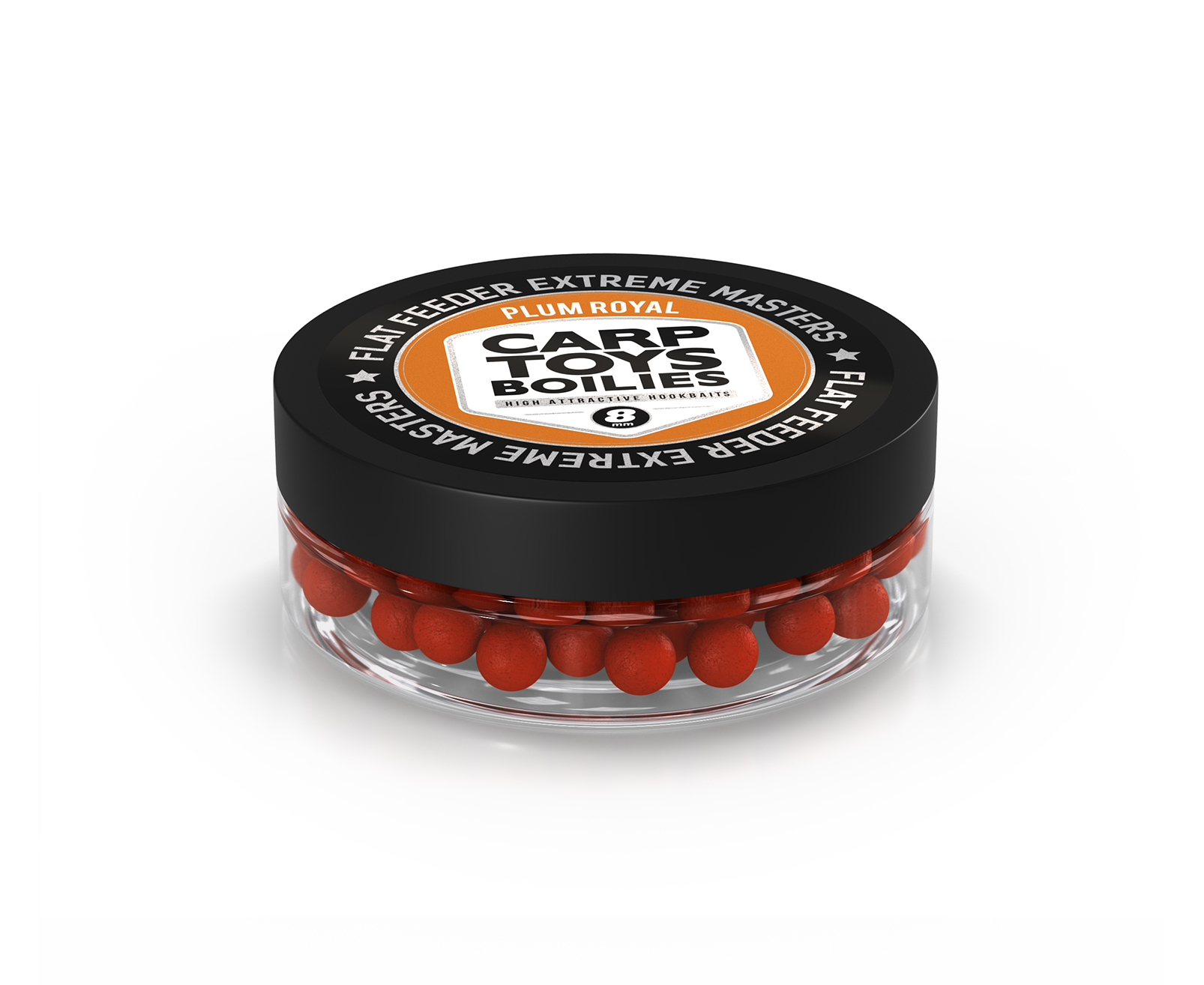Бойлы вареные FFEM Hookbaits Boilies Plum Royal 8 мм 100 гр