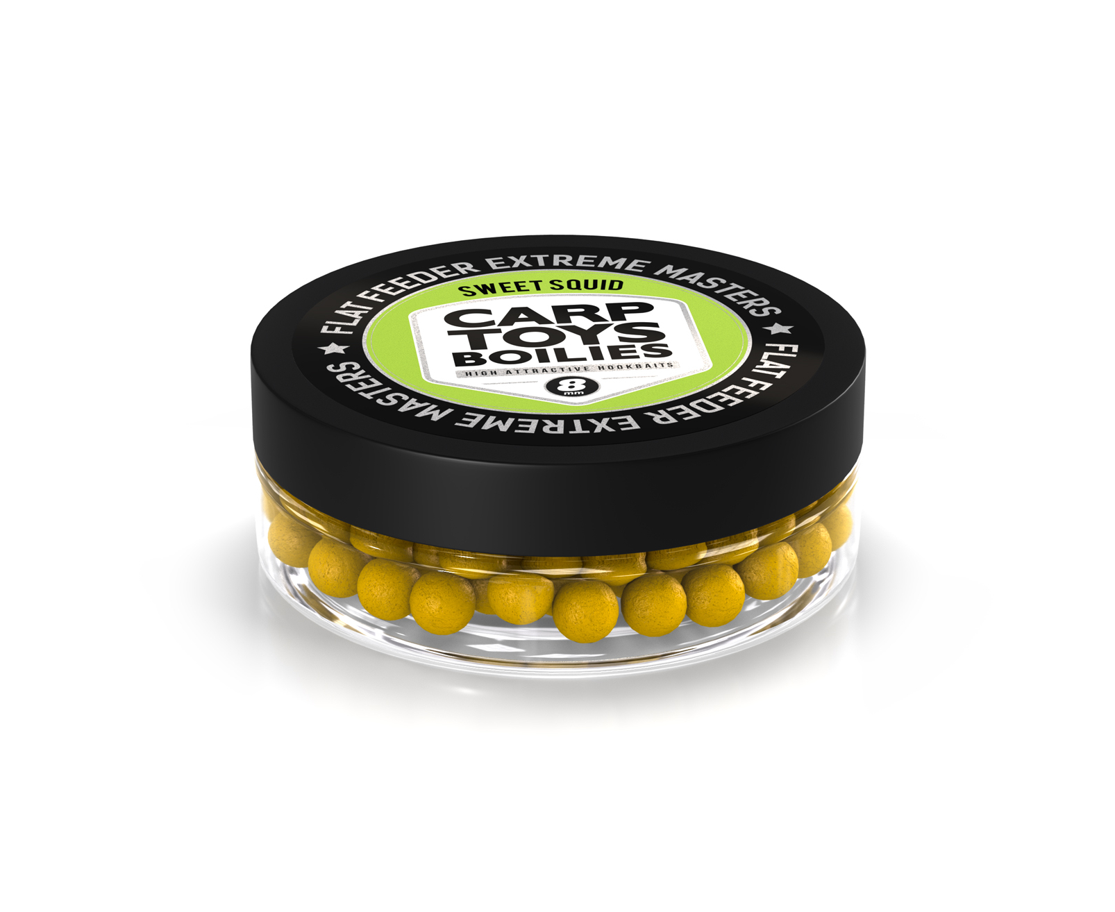Бойлы вареные FFEM Hookbaits Boilies Sweet Squid 8 мм 100 гр купить,NaN