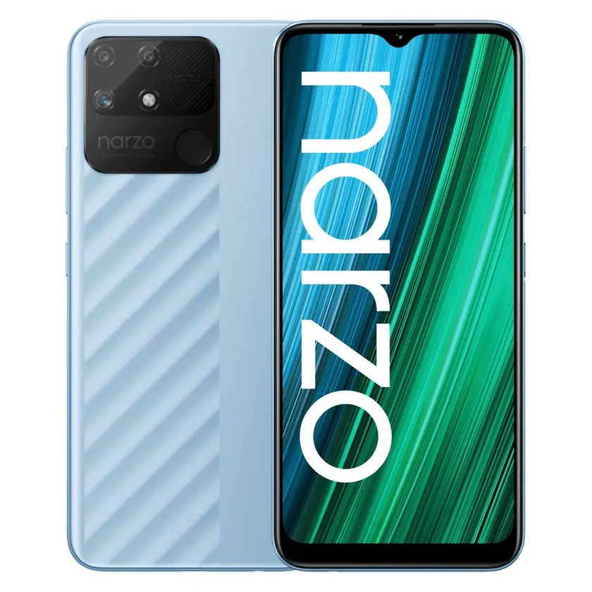 Смартфон Realme Narzo 50A 4/128GB Oxygen Blue купить,NaN