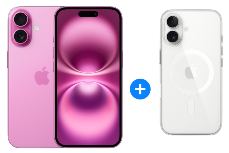 Смартфон Apple iPhone 16 128Gb Pink + подарок купить,NaN