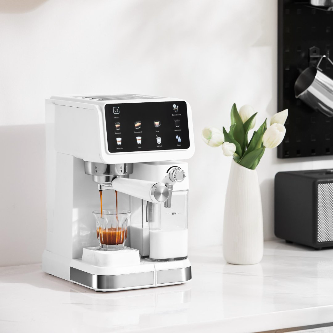 Кофемашина White Wave CM5600 белый купить,NaN