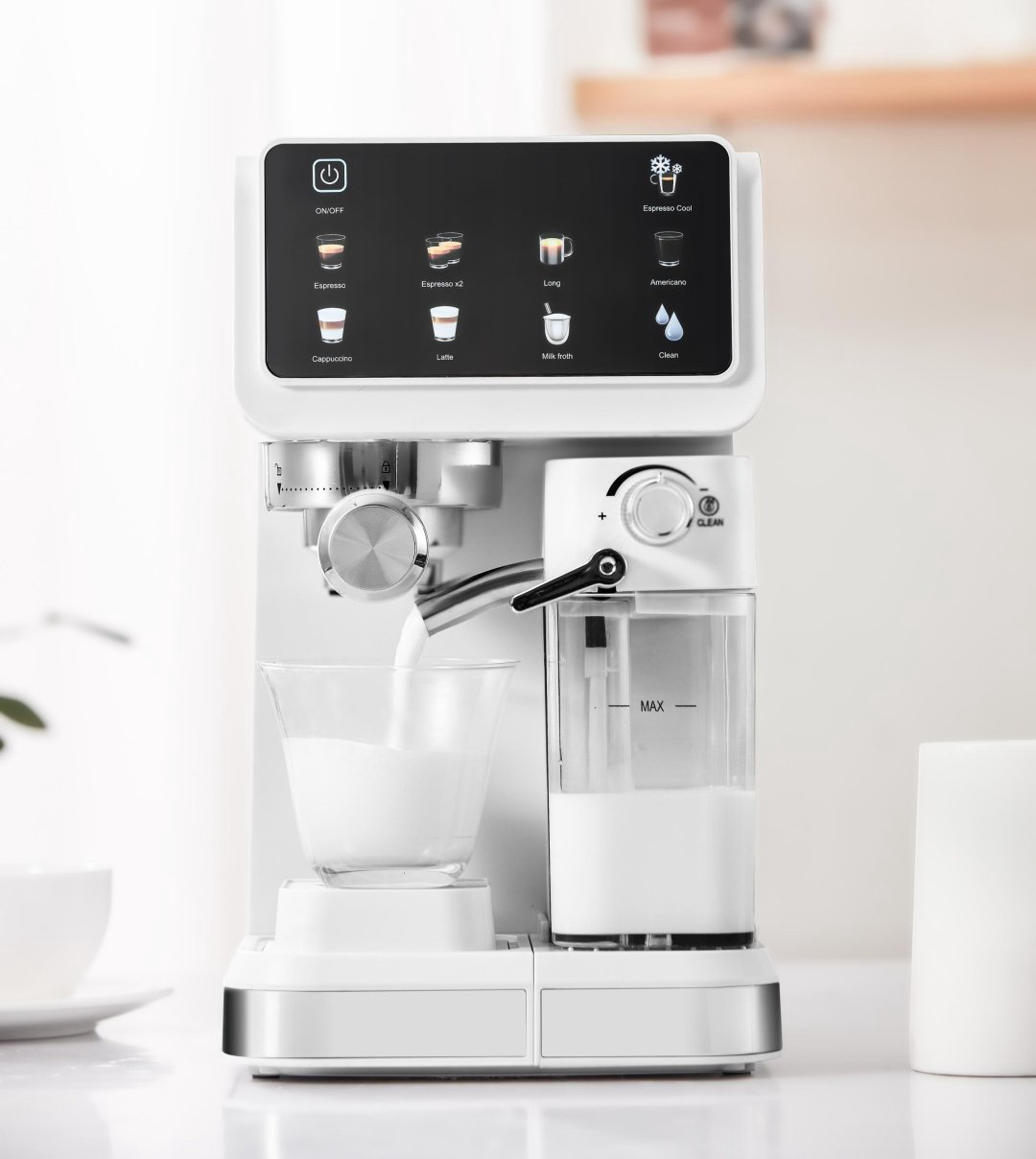 Кофемашина White Wave CM5600 белый купить,NaN