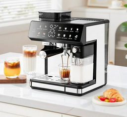 Кофемашина White Wave WW-CM5710 серебристый