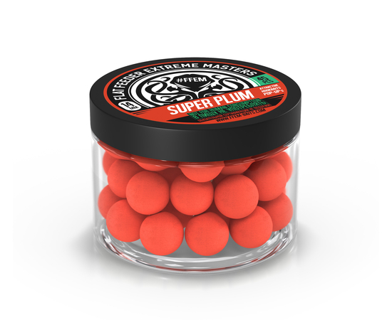 Бойлы плавающие FFEM Pop-Up Super Plum 14 мм 45 шт купить,NaN