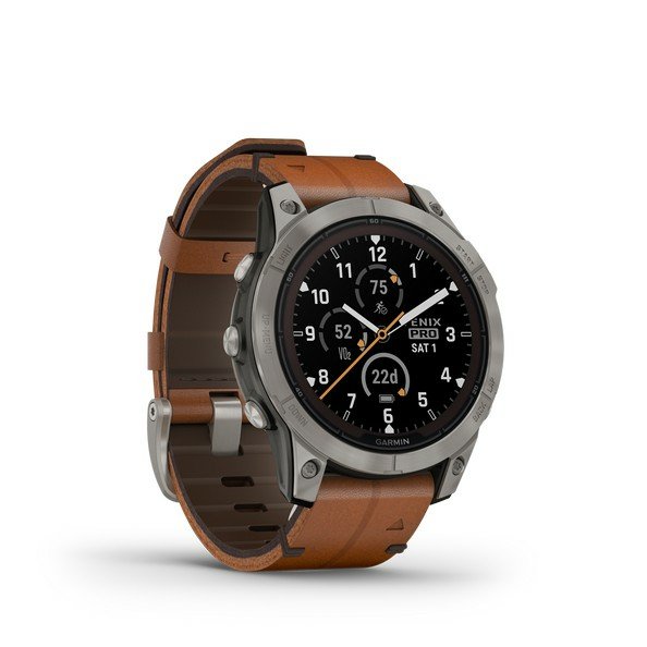 Смарт-часы Garmin Fenix 7 Pro Sapph Solar коричневые - ForteMarket Смарт-часы Garmin Fenix 7 Pro Sapph Solar коричневые купить,0