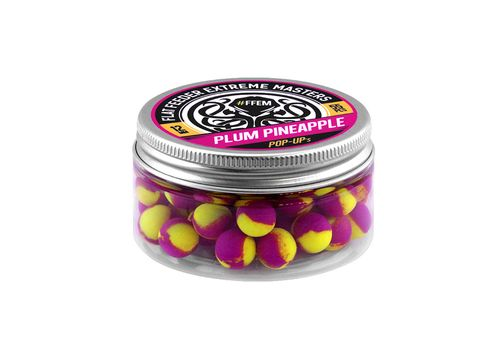 Бойлы плавающие FFEM Pop-Up Plum Pineapple 12 мм 55 шт купить,NaN