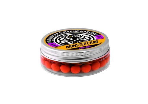 Бойлы плавающие FFEM Pop-Up Monster Crab orange 12 мм 55 шт купить,NaN