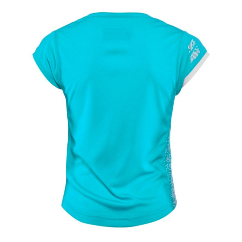 Футболка Babolat Perf Cap Sleeve Top Girl 2gs19031 голубая 12-14
