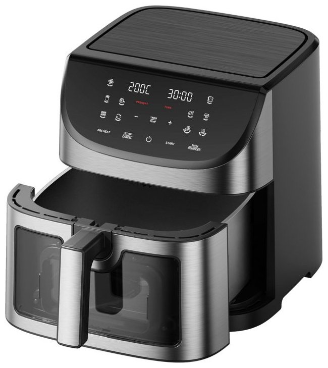 Аэрогриль White Wave WW-820S 8 л черный купить,NaN