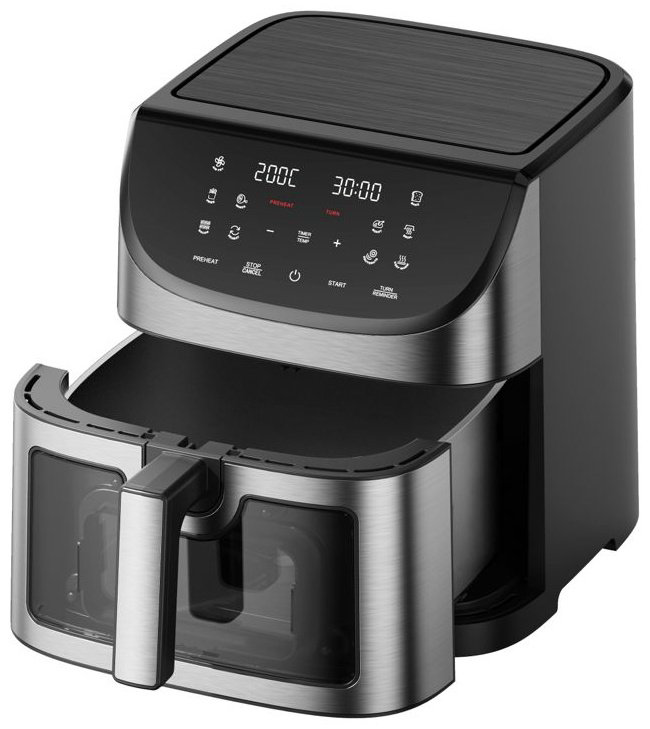 Аэрогриль White Wave WW-820S 8 л черный купить,NaN