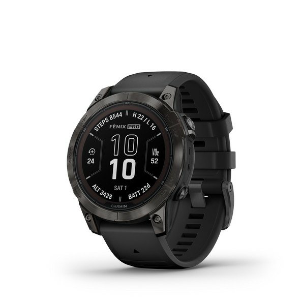 Смарт-часы Garmin Fenix 7 Pro Sapph Solar черные купить,NaN