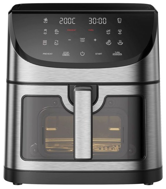 Аэрогриль White Wave WW-820S 8 л черный купить,NaN