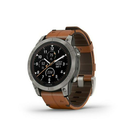 Смарт-часы Garmin Fenix 7 Pro Sapph Solar коричневые