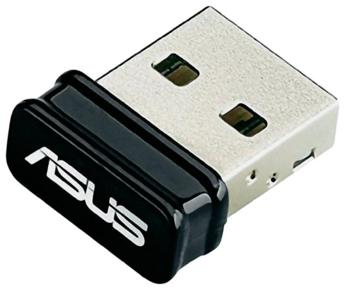 Адаптер Asus USB-N10 черный