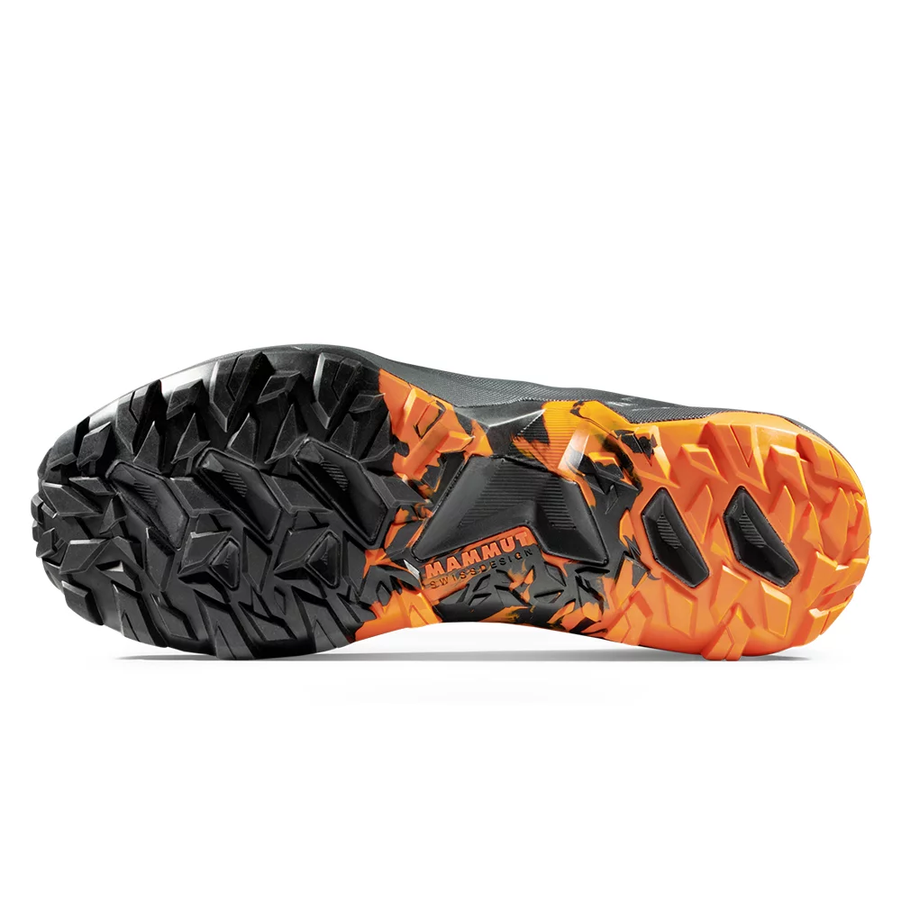 Кроссовки Mammut Sertig tr low 3030-04940 black-dark tangerine 42 2/3 купить,NaN