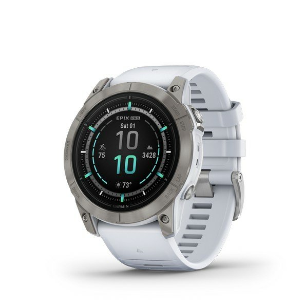 Смарт-часы Garmin Epix gen 2 PRO 010-02804-11 Sapphire белые