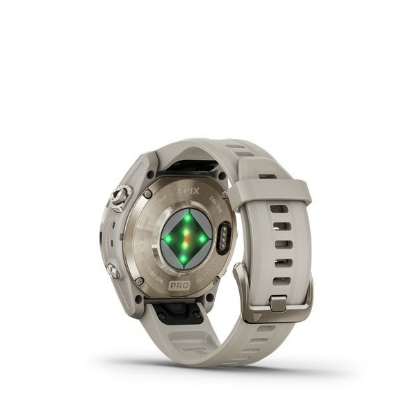 Смарт-часы Garmin Epix Gen 2 Pro Sapphire 42mm 010-02802-11 золотистый-бежевый