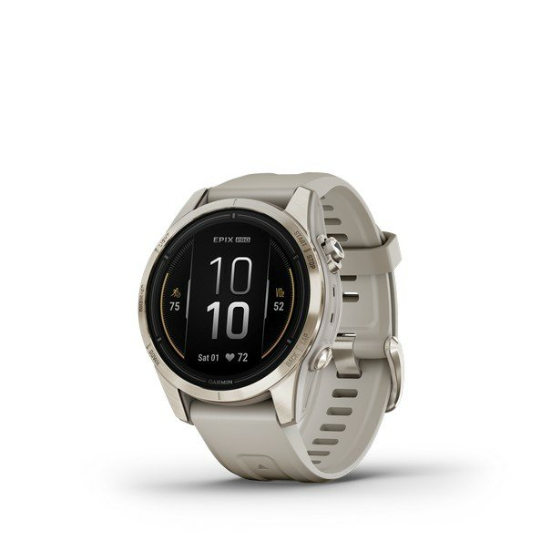 Смарт-часы Garmin Epix Gen 2 Pro Sapphire 42mm 010-02802-11 золотистый-бежевый