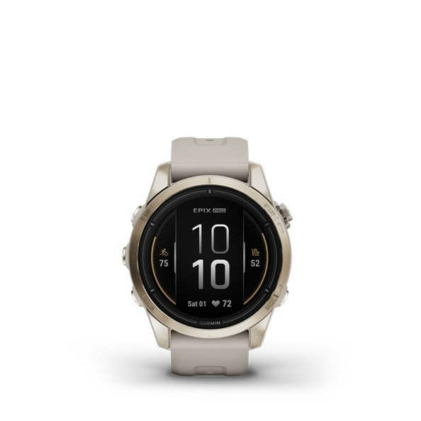 Смарт-часы Garmin Epix Gen 2 Pro Sapphire 42mm 010-02802-11 золотистый-бежевый