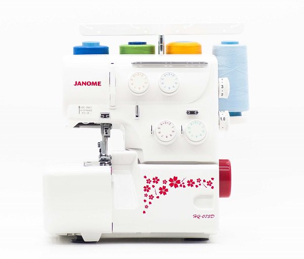 Оверлок Janome HQ-075D белый