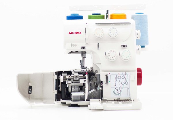 Оверлок Janome HQ-075D белый купить,0