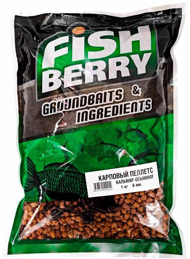 Прикормка Fish Berry LBPC-0146 кальмар осьминог 1 кг купить,NaN