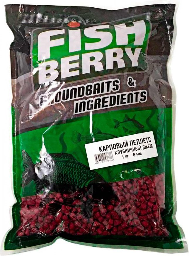 Прикормка Fish Berry LBPC-0088 клубника 1 кг купить,NaN