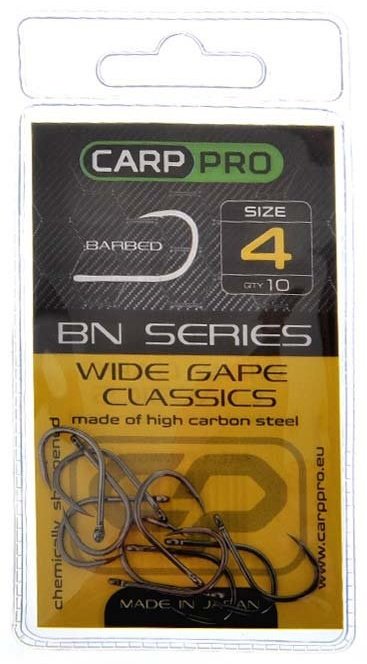 Крючок для рыбалки CARP PRO CPBNWGC4 одинарный черный 10 шт купить,NaN